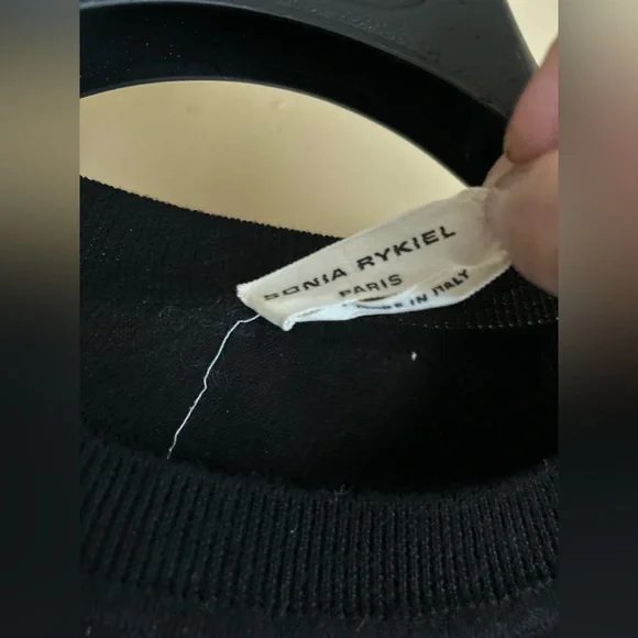 Sonia Rykiel safety pin heart sweater - Picture 6 of 10